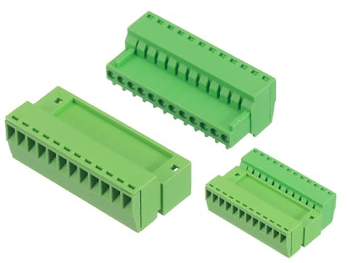 QUARKZMAN 2 Satz 12-Polig PCB-Klemmleiste 2.54mm 125V 4A für 26-18AWG Kabel | PCB-Schraubklemme Stecker und Steckdosen Kits Anschlussklemme Block