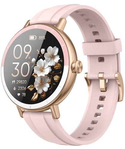 Smartwatch Donna, 1.27HD Orologio Smartwatch con Chiamata Bluetooth, 2026 Orologio Contapassi con Sonno/Cardiofrequenzimetro, 100+ Sportive Fitness Watch, Impermeabil IP68 Smart Watch per Android iOS