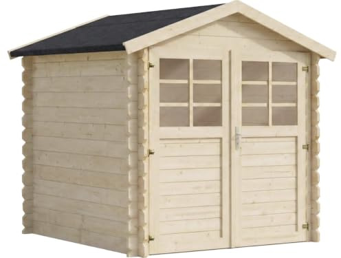 Abri de Jardin en Bois Beaumont - 4.48 m² - 223 x 201 cm - 28 mm