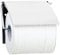 MSV Porte Rouleau Papier WC Mural PS & Acier chromé Blanc