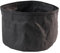 APS 30441 - Cestino rotondo per il pane, in fibra naturale e resina, Ø 17 x 11 cm, colore: Nero