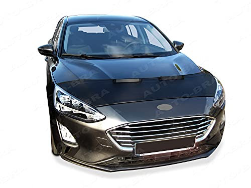 AB3-00353 Auto-Bra kompatibel mit Ford Focus 4 Bj. 2018-2021 Haubenbra Steinschlagschutz Tuning Bonnet Bra