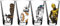Star Wars Classic Pint Glass Set (Chewbacca, BB-8, R2-D2, C3-P0)