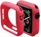 Mimall Funda Compatible con Apple Watch Series 3/2/1 42mm, Bumper Case Anticaída para iWatch, Suave Flexible TPU Funda Protectora Slim para Apple Watch Series 3/2/1 42mm - Rojo