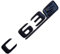 MCK Auto - C-Klasse C63s schwarz glänzend Heckklappe Logo Emblem C43 C250 C350 C220