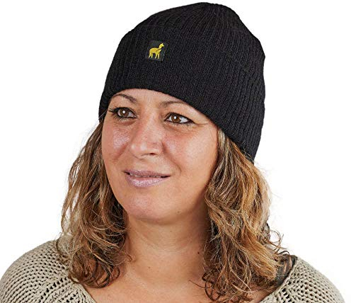 Mütze Ripp Uni 100% Baby Alpaka