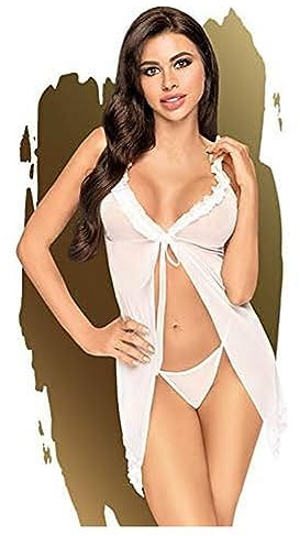 PENTHOUSE After sunset Babydoll | Dessous | Erotik | weiß | 2 Teile