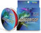 Ashconfish Colorfast - Lenza da pesca intrecciata, 8 fili, non sbiadisce, resistente all'abrasione, senza allungamento, diametro più piccolo, 100 m, 27,2 kg, colore: rosso