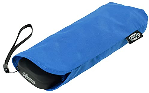 iX-brella Super Mini Taschenschirm mit großem Dach 94cm - victoria blue