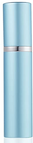 AsaNana 9ML Parfümzerstäuber nachfüllbar, Befülltechnik ohne Trichter leer Parfüm Zerstäuber Sprühflasche für Reise Handtasche unterwegs(Blau-Blue)