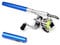 Doorslay Angelrute Reel Combo - Faltbare Teleskop Angelrute Spinnrolle Kit