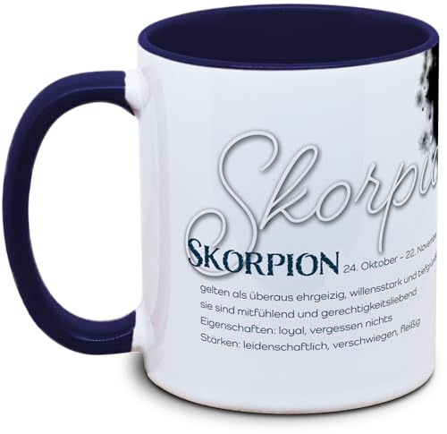 Tassenkasper - Sternzeichentasse: Skorpion (24.10. - 22.11.) - Sternzeichentassen - Astrologie - Tierkreiszeichen