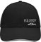 Huuraa Cappy Mütze Pfälzer mit Herz Geschenk Black/Light Grey Pfälzer Präsent