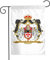 Wappen Der Tempelritter Gartenflaggen Perfekte Willkommensflagge Personalisierte Dekoration Flagge Für Außenbereich Garten, Hausgarten 30X45Cm