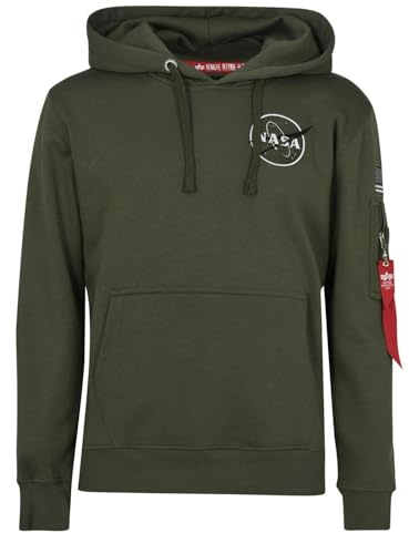 Alpha Industries Herren Alpha Industries Space Shuttle Hoody für Herren Kapuzenpullover (1er Pack)