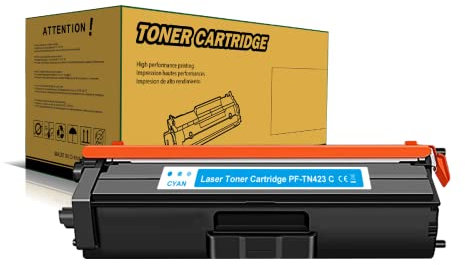 Amla Kompatibel Toner Brother TN 423 Brother TN-423C Brother TN423C Toner für Brother MFC L8610CDW MFC L8690CDW MFC L8900CDW DCP L8410CDW HL L8260CDW HL L8360CDW (1 × Cyan )