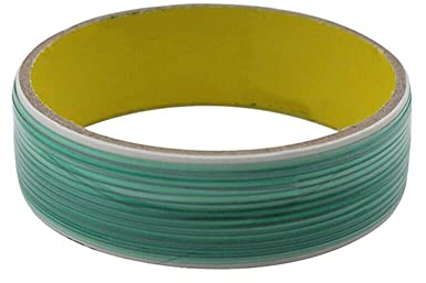Ekakashop Ruban de découpe en vinyle, film sans couture, ligne de coupe, emballage Fineline Ruban adhésif 5/10/50 m, ligne de coupe en film vinyle outil pour modifications de voiture