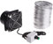 USB Exhaust Fan Duct Air Ventilation Blower Window Extractor Toilet Kitchen Industrial Fan Adjustable Speed Single Fan Extractor Kitchen Ventilation Fan Bathroom Exhaust Fan Electronics Repair Fan