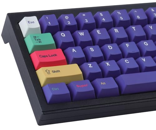 Double-Shot PBT Cherry Profile Keycaps 151 Keys für Cherry MX Gateron Switches, ANSI/ISO Layout Mechanical Keyboards