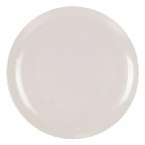 La Mediterránea Plato de Postre Melamina Blanco Brillo 20 cm