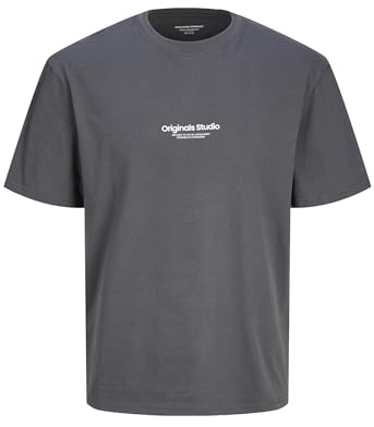 JACK & JONES Jorvesterbro Tee SS Crew Neck Noos, Iron Gate, L