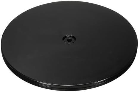 PATIKIL 8 Schwere Drehständer mit Stahl Kugellager 360° Drehung Drehscheibe Lazy Susan Basis für Großbild TV Computer Monitor Schwarz