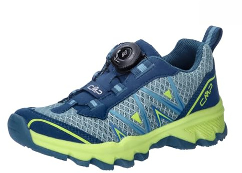 CMP Kinder Wanderschuhe AKSA FITGO Fast 3Q56824 Bluesteel-Lime 32