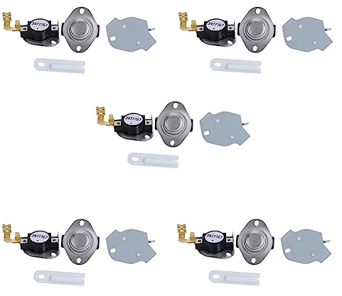TsoLay 20x Kit di Sostituzione 'Essiccatore 3387134 Termostato Ad Alto Limite 3392519 Fusibile Termico 3977393 Interruttore Interruzione Termica 3977767 Termostato Ciclismo
