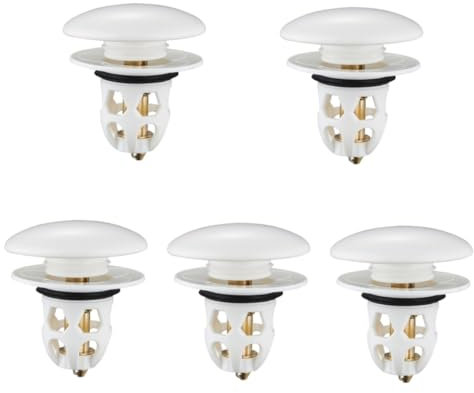 HOLIDYOYO 5piezas Tapon De Lavabo De Presión Filtro Antibloqueo para Fregadero y Cocina y