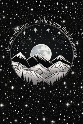 ACOTAR Notebook Journal: Feyre & Rhysand Nightcourt 120 pages, for SJM and ACOTAR fans