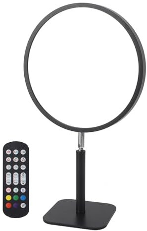 Akozon RGB LED 3D -Spiegel -Tunnel Licht, Schreibtischlampe für Spielzimmer, Wohnheim, Hochzeitsdekor und Party