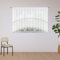 DRAPELLA Gardinen Wohnzimmer Livorno 300x150cm Lang - Vorhänge Wohnzimmer Halbtransparent in Weiß Farben - Schön Gardine Vorhang für Schlafzimmer