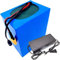 Batterie Lithium Haute Capacité 24V 10Ah 12Ah 15Ah 20Ah pour Vélo Électrique Tout Terrain avec Chargeur 42V 250W 350W 500W 750W 1 000W 24V 12AH,T