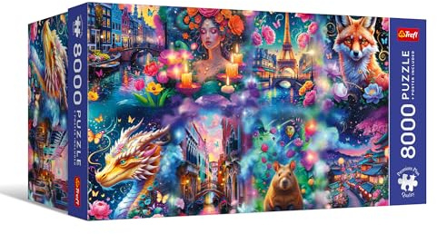 Trefl - Puzzle 8000 Teile, Colorful World, Premium Plus