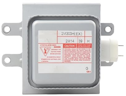 2M303H EX 1000W Air Cooled Magnetron, Compatible for Toshiba, Microwave Oven Parts
