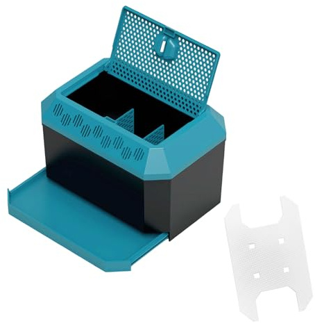 PANGBOER Contenitore impilabile per gogga Keeper Box con grandi disegni di flussi d'aria, ideale per conservare mangimi come contenitori per allevamento di vermi della farina