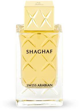 Swiss Arabian Shaghaf Eau de Parfum für Frauen 75ML - Ein lebendiger Zitrus- und Fruchtduft mit Limette, rosa Pfingstrose und sinnlichem Moschus - Ein Duft von Leidenschaft und Strahlkraft