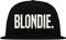 TRVPPY Unisex Snapback Cap Modell Blondie Kappe Schwarz