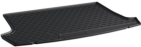 Gledring Rubbasol (Gummi) Kofferraumwanne kompatibel mit Volkswagen T-Roc 11/2017- (Höhe variabele Ladeboden)