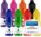 GoodBake Lebensmittelfarbe Set mit 8 Farben, sehr hochkonzentriert & zuckerfrei, Happy Drop System, zum Backen, für Getränke oder Slime (88ml)