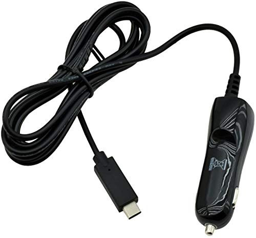 Suncase Kfz - Ladekabel kompatibel mit Samsung Galaxy S10 5G | USB-C Typ-C USB 3.0 SuperSpeed PKW/LKW 12-24V Ladegerät Ladekabel Lade Kabel