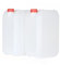 2 Garrafas 25 litros Boca Ancha ADR Homologada Agua Gasolina Resistente Químicos Furgoneta Camper Camping Aire Acondicionado liquidos acidos deposito homologacion Transporte Productos peligrosos