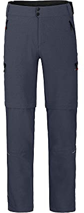 Bergson PORVOO Zipp-Off | Herren 2in1 Zipp-Off Radhose (mit gepolsterter Innenhose) - Multifunktionale Herren 2in1 Zipp-Off Radhose mit gepolsterter Innenhose, Normal-/Kurz-/Langgrößen, praktische Zi
