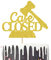 Gold Glitter Case Closed Cake Topper - Congrats Lawyer Cake Topper - 2022 Law School Graduation, College Graduate Party Dekorationen Supplies