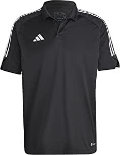ADIDAS Men's TIRO23 L Polo Shirt, Black, M
