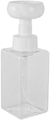 LOSOO Blume Seifenspender,450 ml leerer Schaumspender in Blumenform | Seifenspender mit Blumenstempel, Schaumseifenspender, Pressflaschen für die Küche, nur