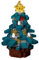 KAWADA nanoblock - Natale - Albero di Natale Versione 2, Collezione Serie Kit Costruzione, NAN22639