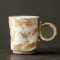 ERBO Tazza da caffè da 150 ml, in ceramica, per caffè, latte e tè, design artistico, Kaffeetasse 150ml