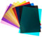 10 STK Farbfolien für Scheinwerfer, Farbfolien Gel Farbfilter Filter Film, Transparent Farbkorrektur Fenster Folie, 10 Farben Farbfilm Folie Hitzebeständig für Lampe Scheinwerfer Foto Studio LED