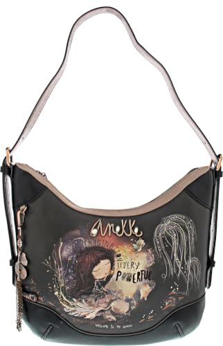 Anekke Dreamverse Hobo Shoulder Bag Darkbrown
